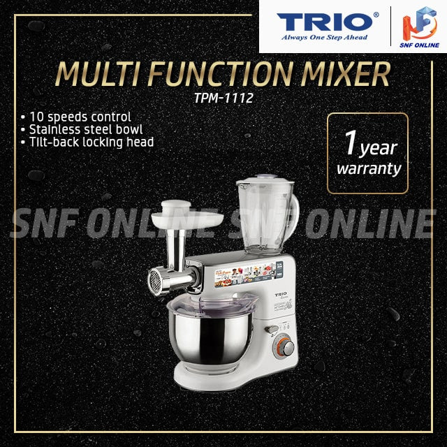 Trio Multi Function Power Mixer 5.5L TPM-1112