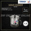TRIO Periuk Soho Keluli Tahan Karat Stainless Steel Soho Cooker TWH-001