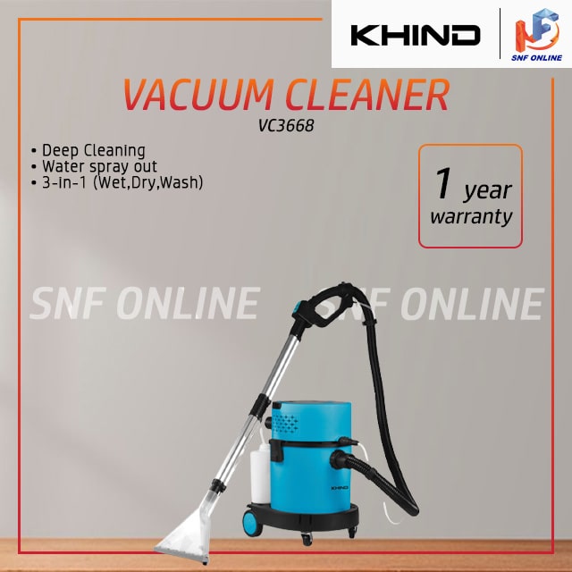 Khind 3 in 1 Vacuum Cleaner VC3668
