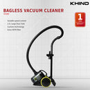 Khind Vacuum Cleaner Bagless VC608