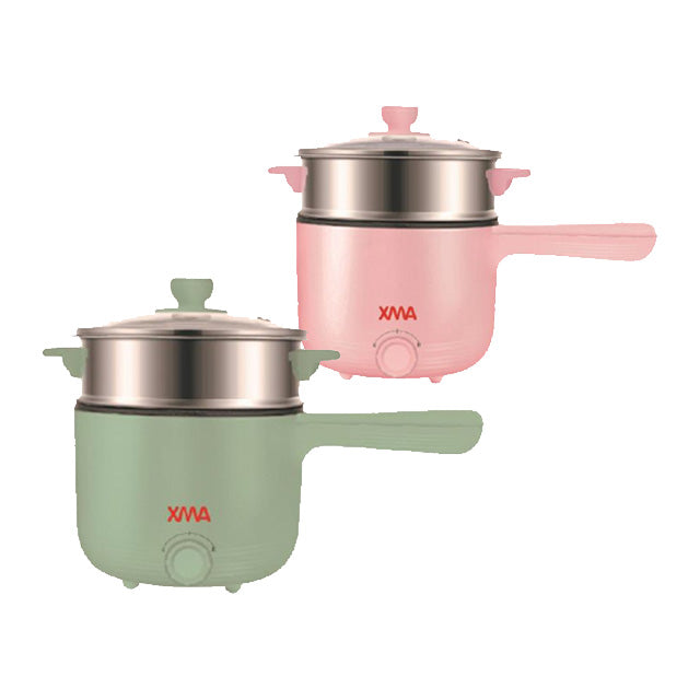XMA Periuk Masakan Serbaguna Electric Multi Cooker With Steamer ( 1.2L