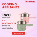 XMA Periuk Masakan Serbaguna  Electric Multi Cooker With Steamer ( 1.2L ) XMA-1263MC