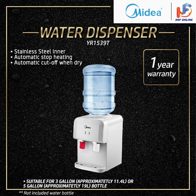 Midea Water Dispenser YR1539T upgrade of YR1246T (Without Bottle)