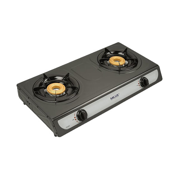 Milux Double Burner Gas Cooker Dapur Gas YS-023 YS023