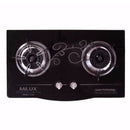 Milux Built-in Double Burners Gas Cooker Glass Hob MGH-332