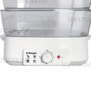 Morgan Pengukus Makanan Food Steamer 2 Tier 28L Nutristeam Pengukus Makanan MFS-29 MFS-29(BK) MFS-29(WH)