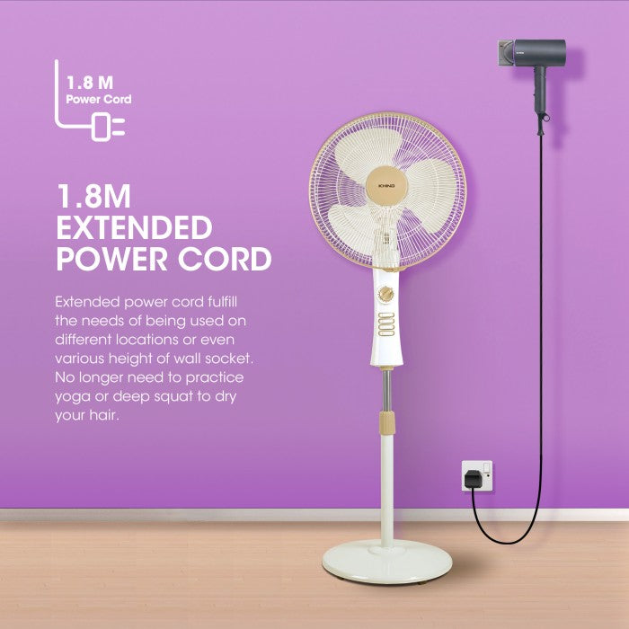 Khind Hair Dryer 1400W HD-1400 HD1400 Pengering Rambut