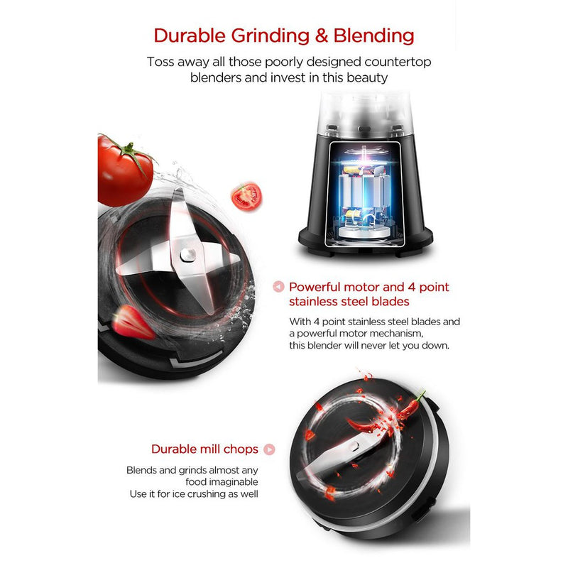 Midea Blender 2 Speed (1.25L) MBL-35BK