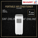 Sharp Penghawa Dingin Mudah Alih - Portable Air Conditioner 1.0HP R32 CVH10YD CV-H10YD