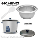 Khind Periuk Nasi Rice Cooker - Random Colour RC806N (0.6L)