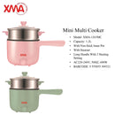 XMA Periuk Masakan Serbaguna  Electric Multi Cooker With Steamer ( 1.2L ) XMA-1263MC