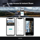 70Mai A800S Dual vision 140 Rear Cam FOV 4K Ultra HD Screen Dash Cam Rear APP Control 24h Night Vision A800 A800S + RC06 + 64GB