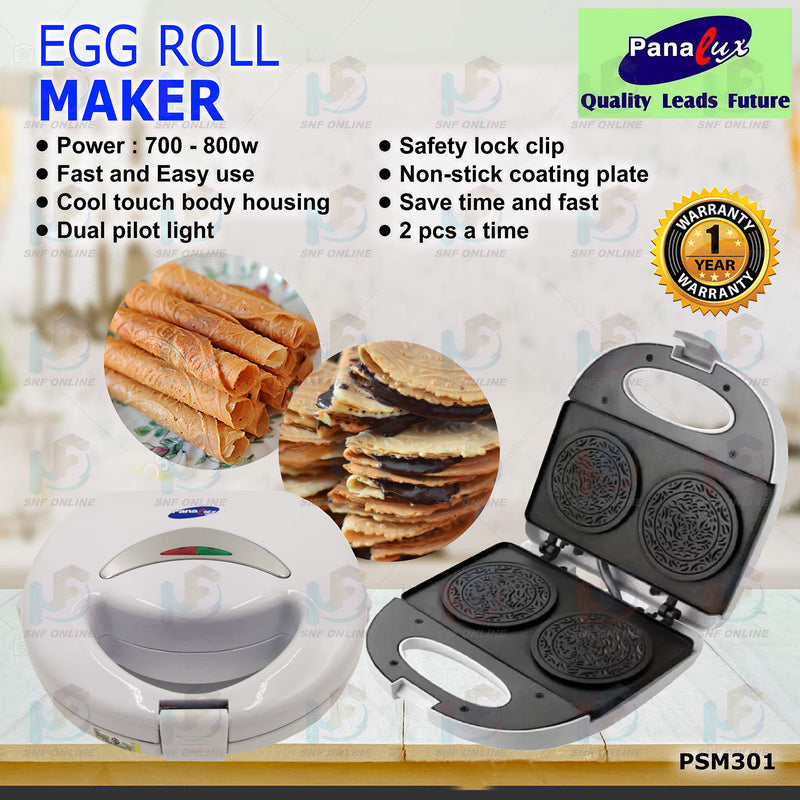 Panalux Egg Roll Maker PSM-301 PSM301 ( Kuih Kapit Apit-Apit Semprong Kuih sepit )