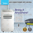 Midea 1HP Portable Air Conditioner MPF-09CRN1