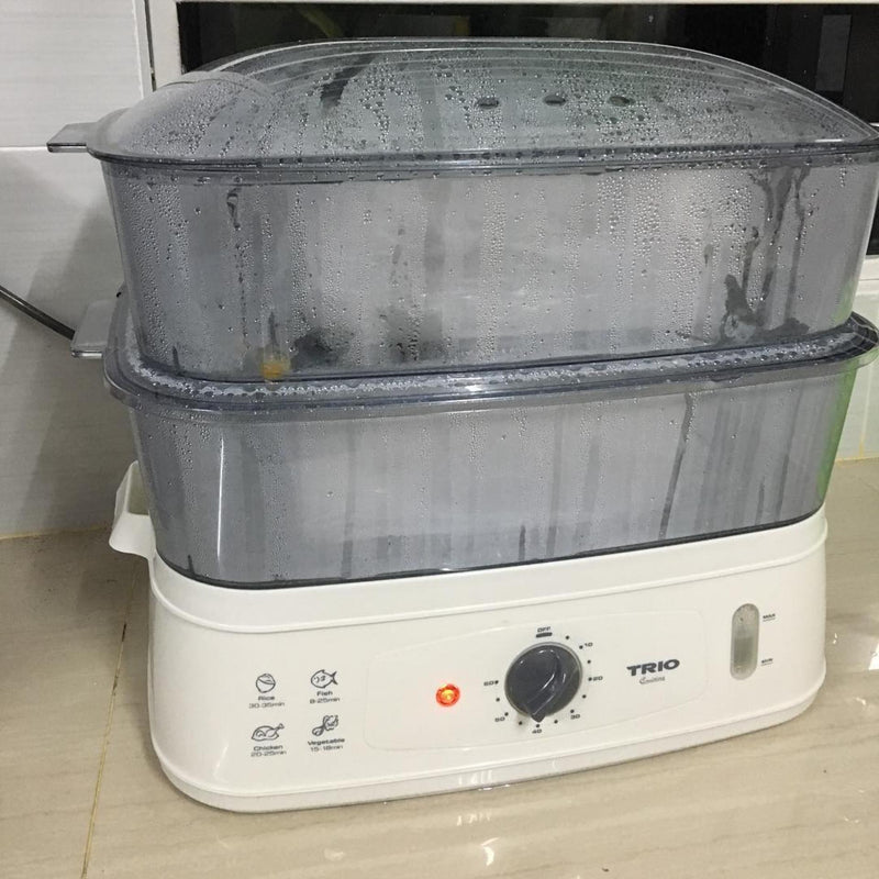 Trio Food Steamer 2 Tier 20L TFS18 TFS-18 Pengukus Makanan
