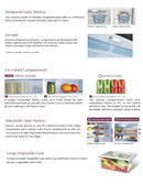 Sharp Refrigerator 480L J-Tech Inverter SJE538MK (Pelican Series)