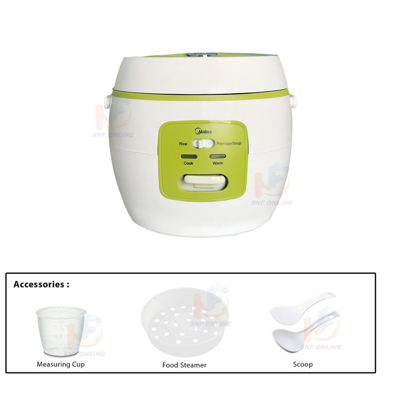 Midea Jar Rice Cooker With Baby Food Function (0.8 L) MB07WG MB-07WG MB07OB MB-07OB