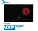 Midea Dapur Tanam - Hybrid induction and Ceramic Cooktop MC-IHD361 MC-ID351