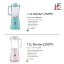 Midea Blender - Pink/Green (1.2L) MBL-25