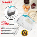 Sharp Pengadun Tangan - Hand Mixer EMH55WH