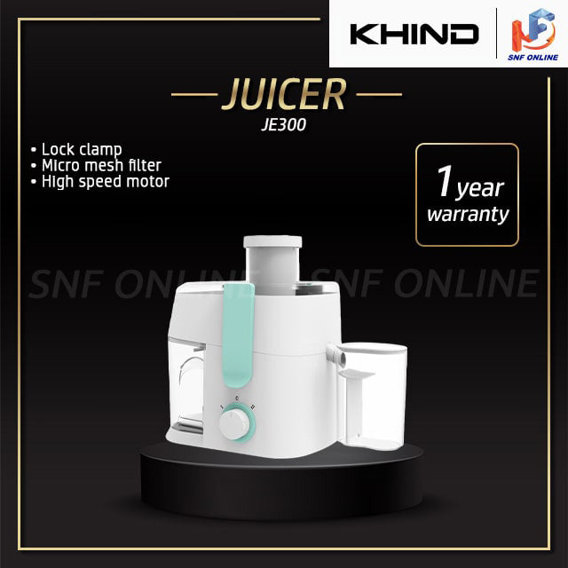Khind Juice Extractor Juicer Mesin Buah JE300