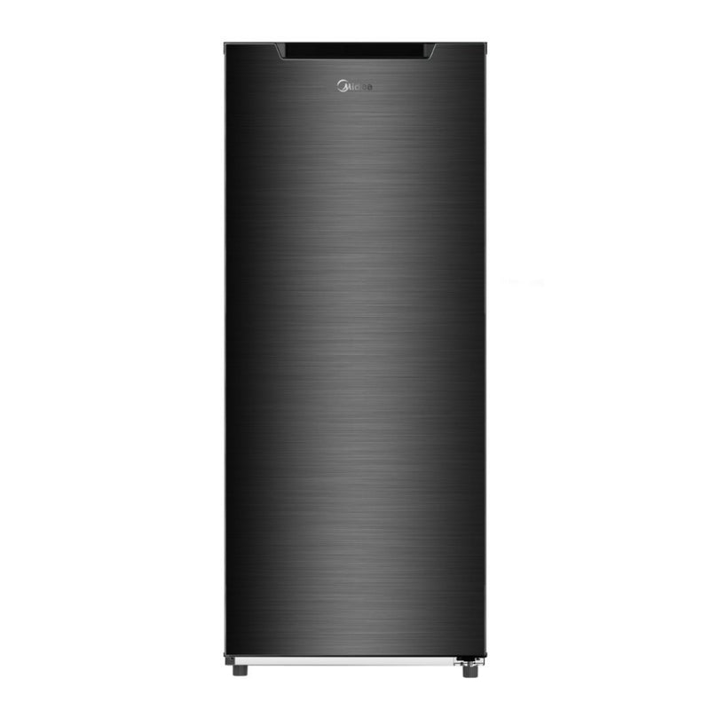 Midea Peti Sejuk 196L Single Door Refrigerator (Black) MDRD268FGD28-MY