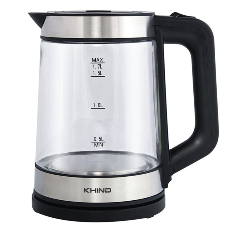 Khind 1.7L Electric Glass Kettle EK171G