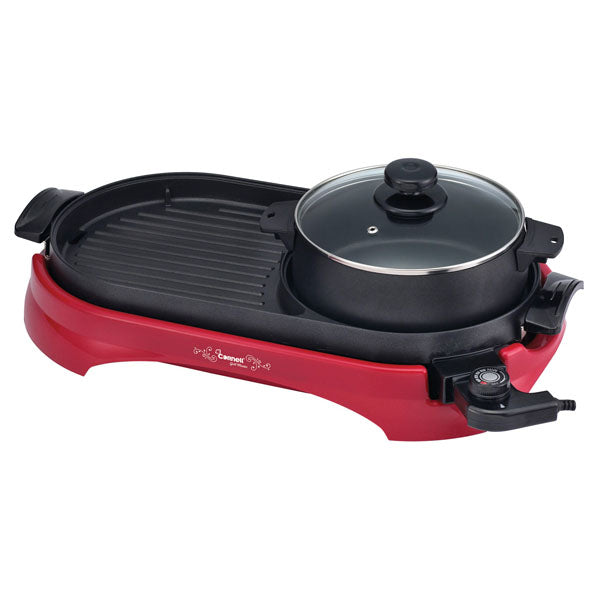 Cornell Grill Pan With Steamboat (1500W) CCG-EL68N