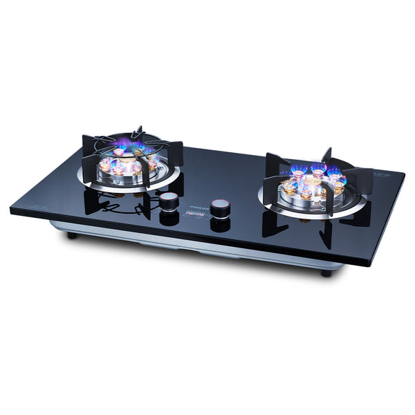 Phison Dapur Gas Kaca Tempered Glass Gas Cooker PGC-902