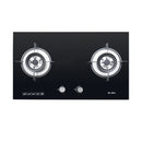 Elba Dapur Gas Kaca 2 Burner Tempered Glass Hob EGH-K8842G(BK) EGH-N8822G(BK)