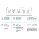 Midea Pembersih Udara 4-Stage Filtration Air Purifier MAP-20BD