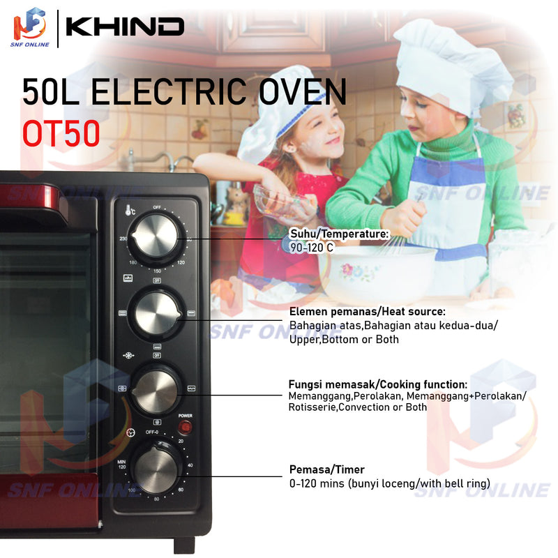 Khind Electric Oven 50L OT50