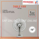 Pensonic 16’’ Table Fan PF-41A PF41A