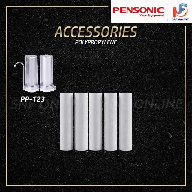 Pensonic polypropylene replacement cartridge for Water Purifier PP-123 PP-123R2 PP123R2 (5pcs/Packet)