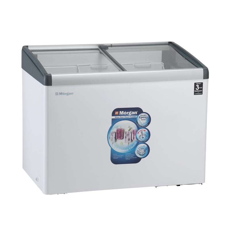 Morgan Glass Door Chest Freezer 336L MCF-G336L