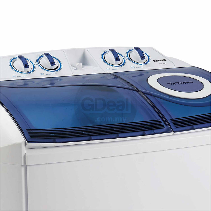 Khind 10KG Semi Auto Washing Machine Mesin Basuh WM1017