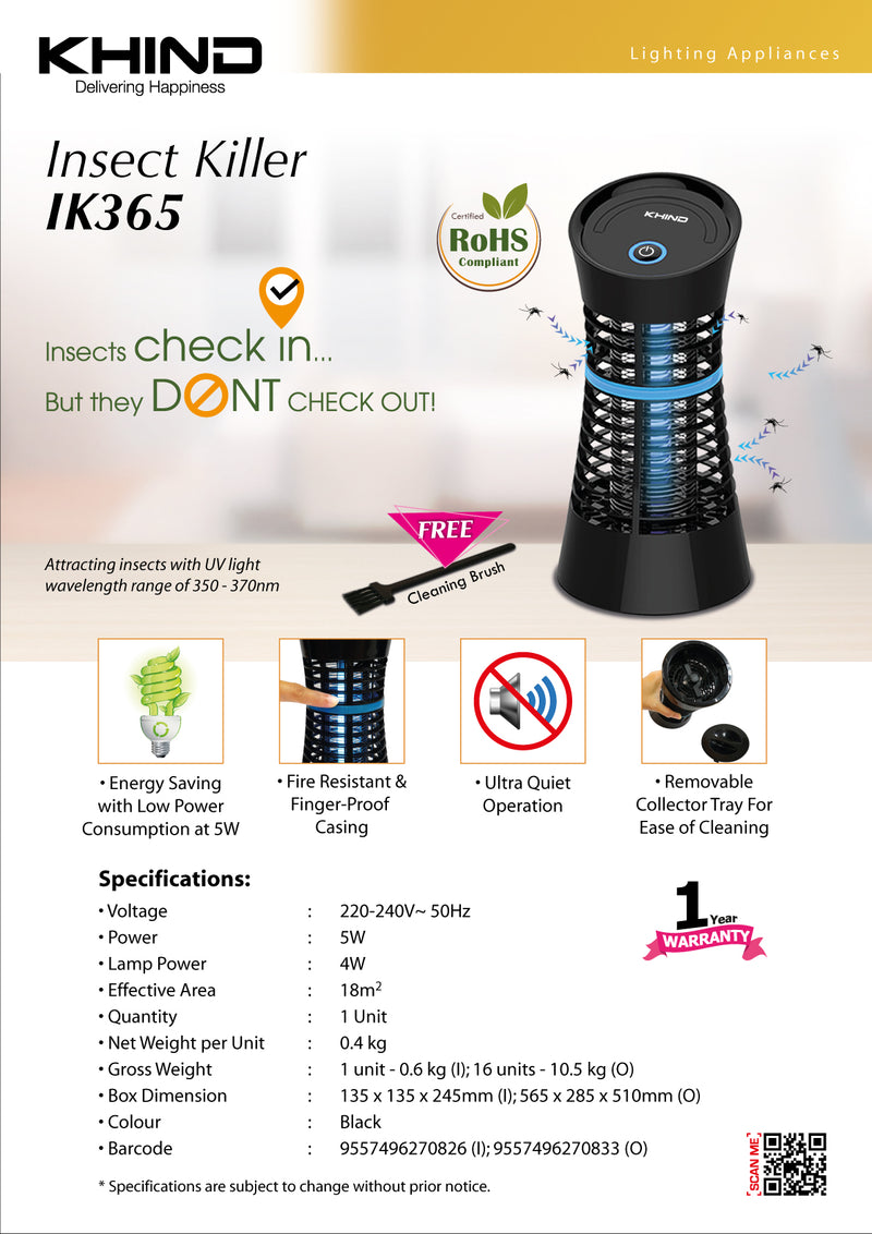 Khind Insect Killer IK365