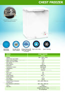 Khind Peti Sejukbeku Chest Freezer 142L FZ142