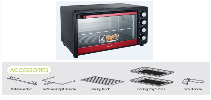 Khind built in oven deals