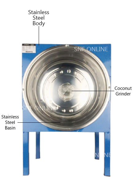 Mahita Coconut Scrapper Grinder Mesin Kelapa mesin parut memarut kelapa CS01