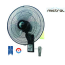 MISTRAL Kipas Dinding dengan Alat Kawalan Jauh Wall Fan With Remote Control (16") MWF16R