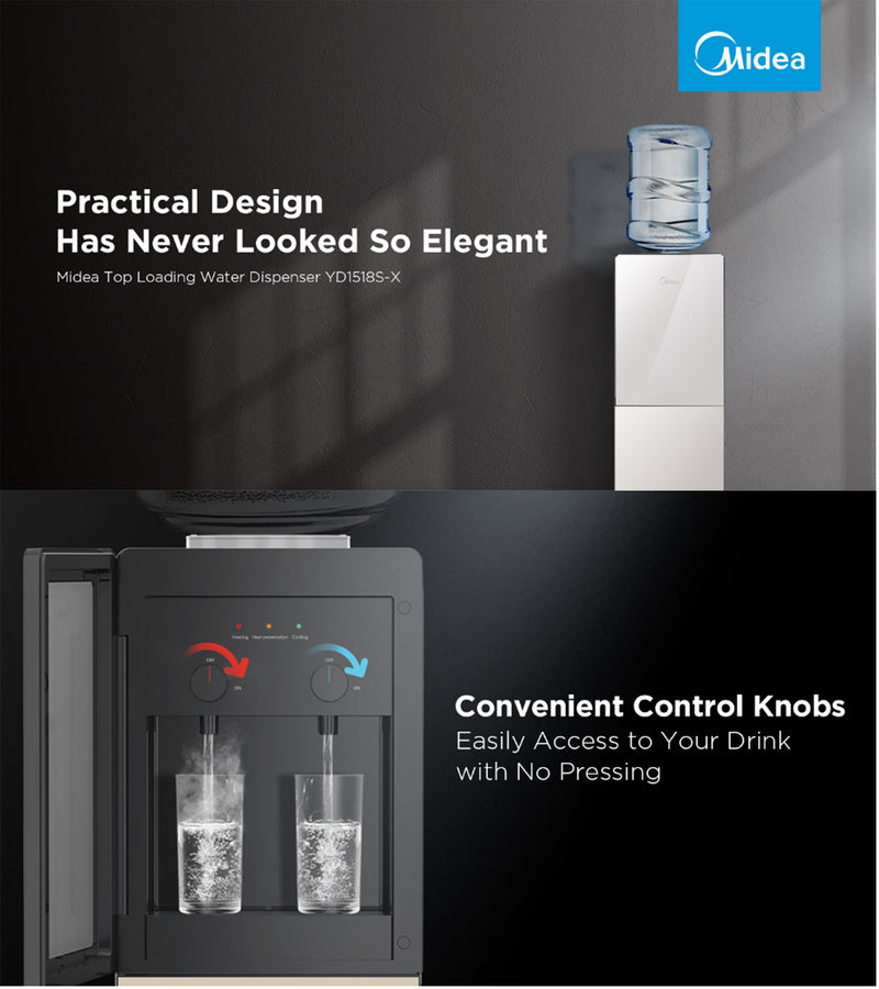 Midea Floor Stand Water Dispenser YD1518S-X