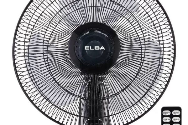Elba 16’’ Wall Fan kipas dinding With Remote Control EWMF-E1646RC(BK) EWMFE1646RC