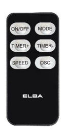 Elba 16’’ Kipas Dinding Wall Fan With Remote Control EWMF-E1646RC(BK) EWMFE1646RC