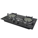 Pentec Dapur Gas Infared Burner Stove Tempered Glass Built-In Gas Cooker MD-827 MD827