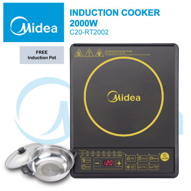 Midea Induction Cooker With Stainless Steel Pot C20-RT2002