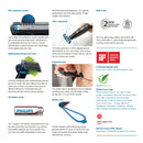 PHILIPS Alat Pemangkas Bulu Badan Body Groomer 1000 Series BG1024/16 BG1024