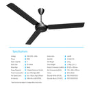 Khind Ceiling Fan 60’’ (3set/box) CF618 CF618B