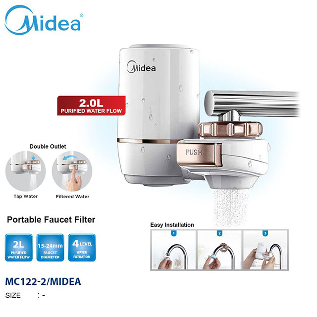 Midea Carbon Fiber Water Purifier MC122-2