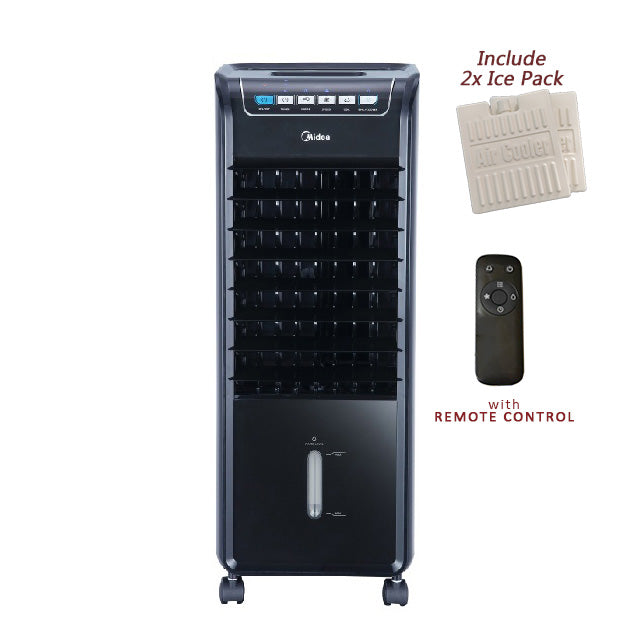 Midea Air Cooler With Remote Control (6L) MAC-106A-BK
